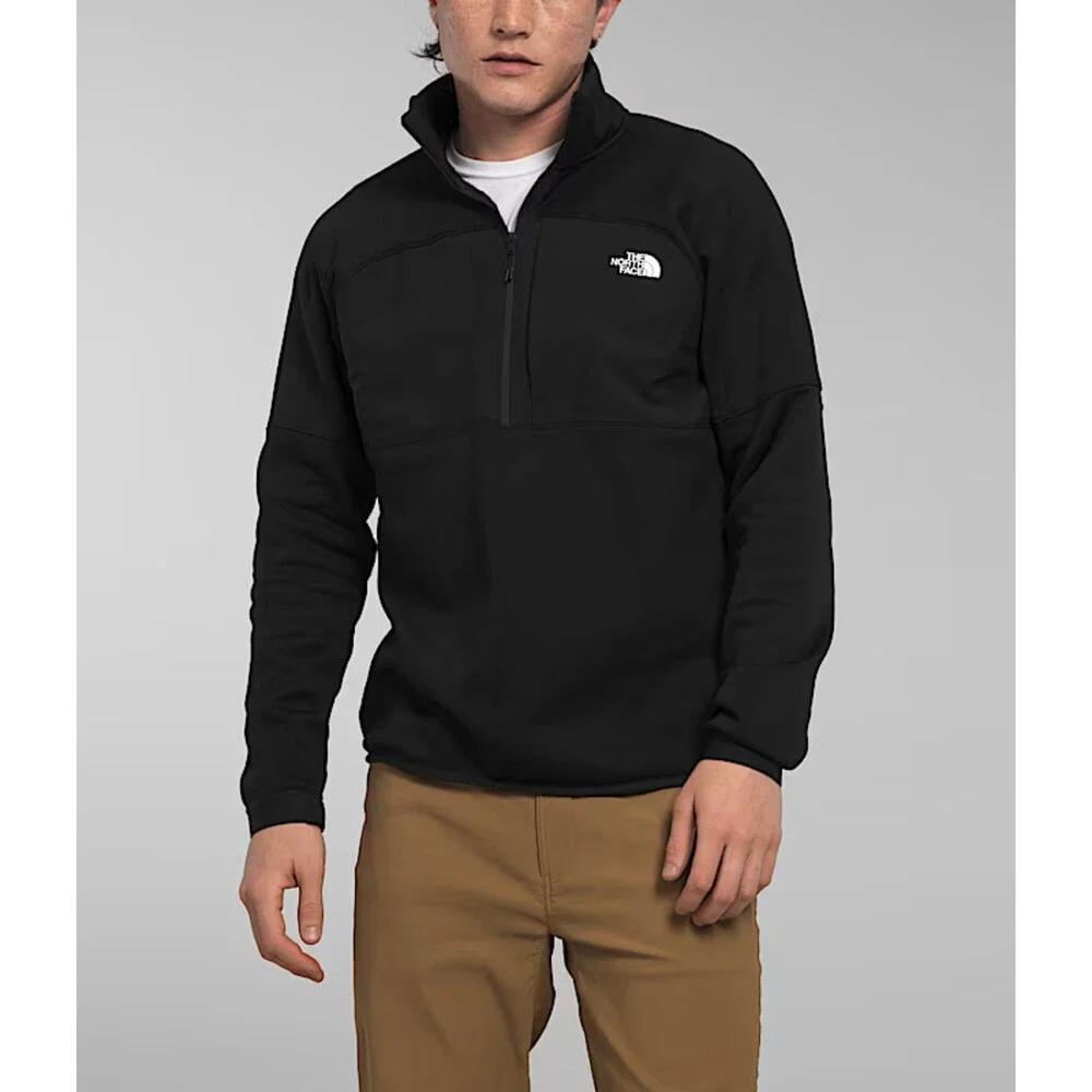 The North Face Canyonlands High Altitude Jacket Mens Small Black 1/2 Zip GBO2310